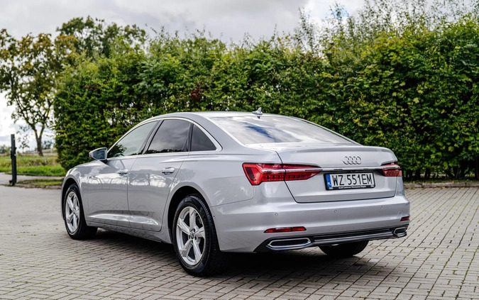 Audi A6 cena 134000 przebieg: 82800, rok produkcji 2020 z Gdańsk małe 172